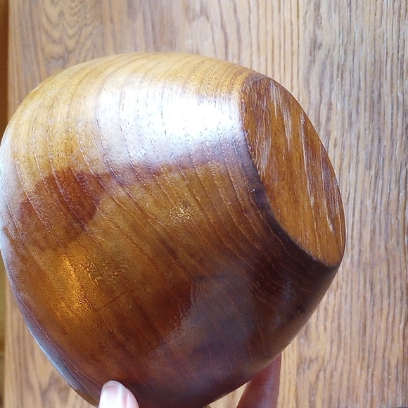 Wood Soup Bowls and Ladel - Picture 5 of 10